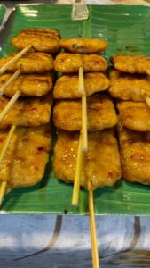 Photo of MOO PING, grilled pork skewer in Thailand