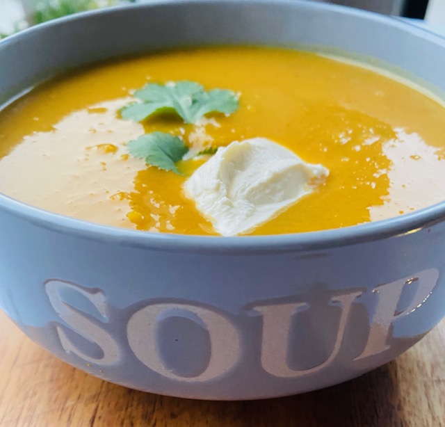 Butternut Soup made real easy