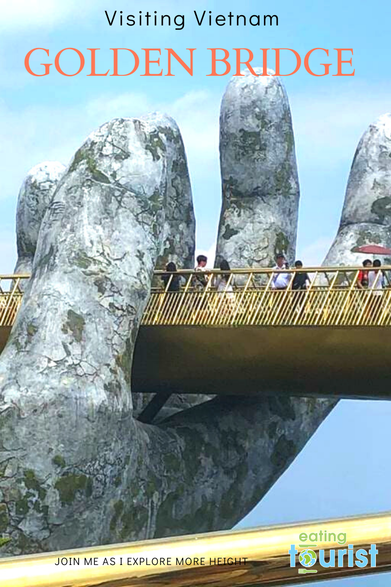 Picture of Golden Bridge in Vietnam taken by Enzelle - Eating Tourist