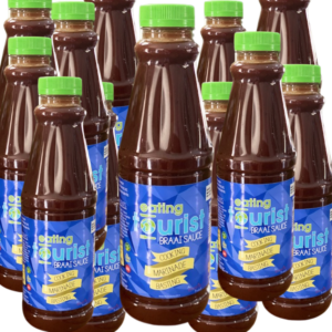 Image of 12 bottles of the Eating Tourist Braai Sauce