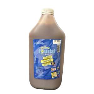 Image of the Eating Tourist Braai Sauce in a 5L Plastic bottle.