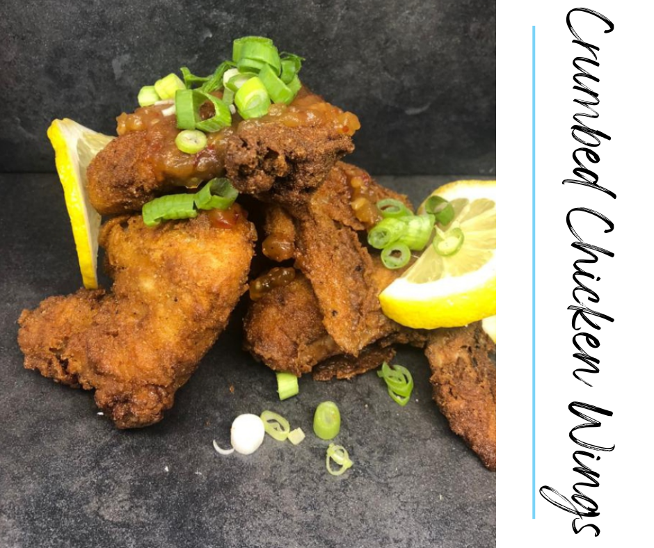 The perfect Crumbed Chicken Wings