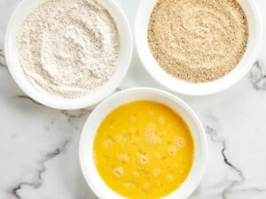 Mix ingredients together