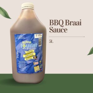 5l Plastic bottle filled with Eating Tourist Braai Sauce