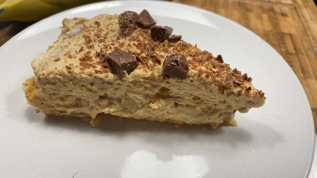 Slice of Banoffee Pie
