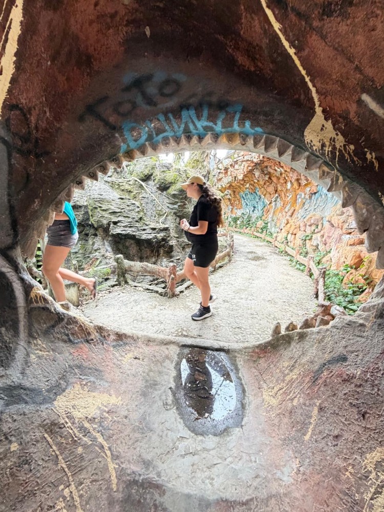 Leonelle standing infront of an opening