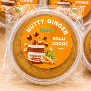 Image of the Ginger and Hazelnut Braai Cookie
