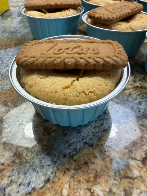 Image of Braai cookie in the Lemon Biscoff Flavour.